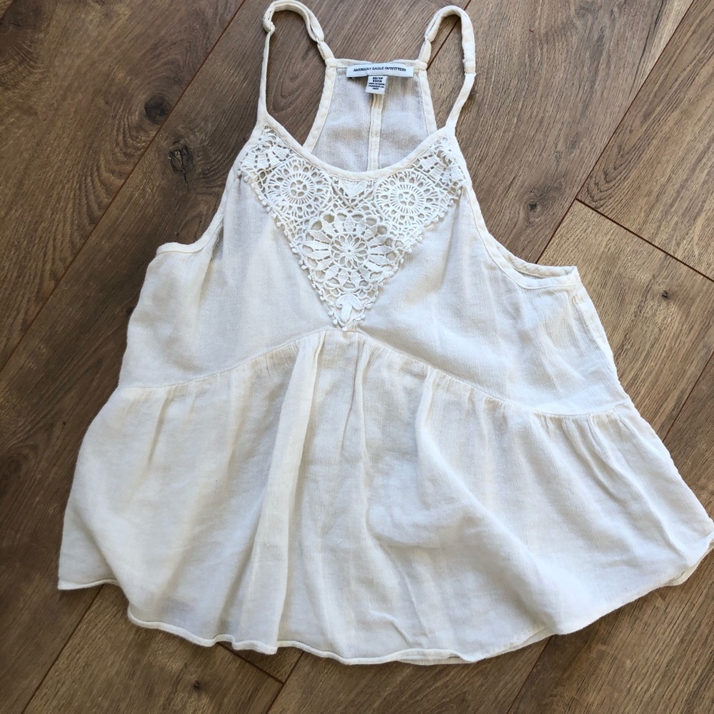 American Eagle Flounce Tank